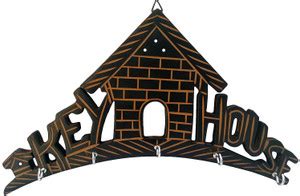 Vermello Key House Wood Key Holder Price in India - Buy Vermello Key ...