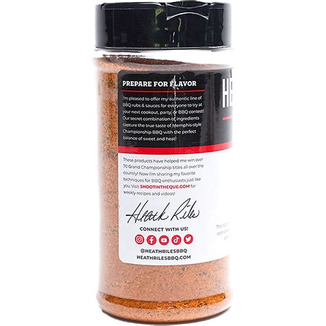 Heath Riles BBQ 16 oz Honey Rub | Academy