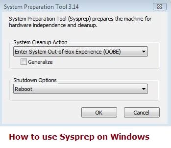 Image result for Sysprep Window