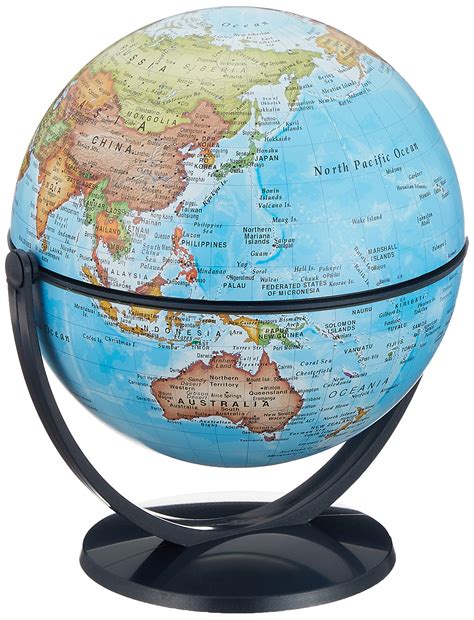 Buy Political World Globe 15cm: Swivel and Tilt World Political Globe ...