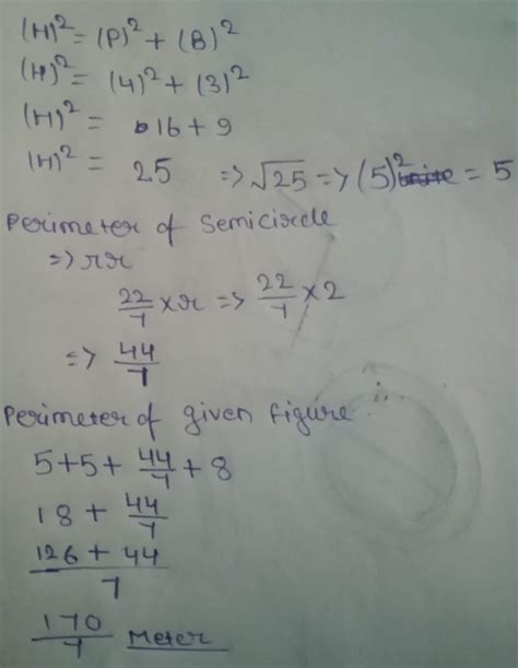 Let us calculate the perimeter of the following figures. 5 meters 4 ...