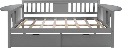 Buy Harper & Bright Designs Daybed with Storage Drawers, Wood Full ...