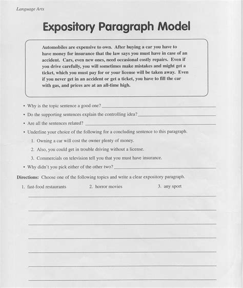 Image result for 6th Grade Paragraph Writing