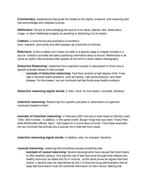 Amsco notes - Summary The Language of Composition: Reading Writing ...