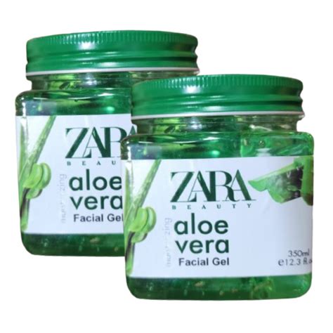 Zara Beauty Mosturizing Aloe Vera Facial Gel 350ml Pack of 2 – KartWalk