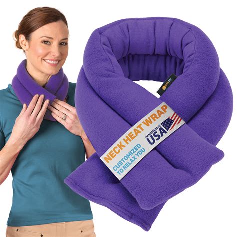 SunnyBay Microwave Heating Pad, Microwavable Moist Heated Neck and ...