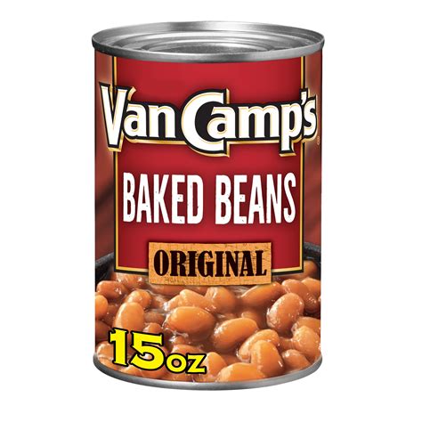 Snapklik.com : Van Camps Original Baked Beans, Canned Beans, 15 OZ