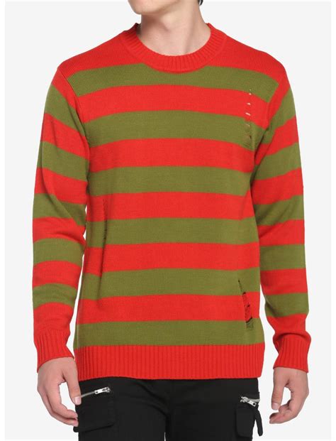 A Nightmare On Elm Street Freddy Krueger Sweater | Hot Topic