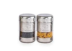 Nucleya Retail Stainless Steel Tea and Sugar Container, Set of 2 ...