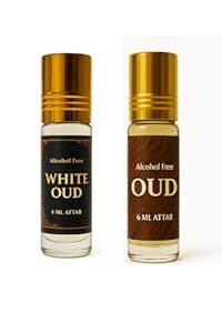 Zenorix White Oud Attar And Oud Attar | 2 x 6ml combo Oudh attar for ...