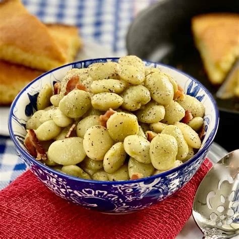 Southern Style Baby Lima Beans - SmartyPantsKitchen