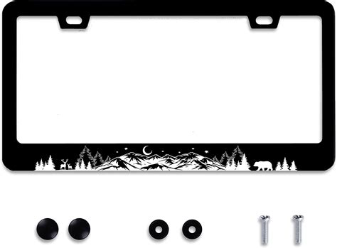 Amazon.com: Adventure Awaits License Plate Frames, 2 Pack Adventure ...