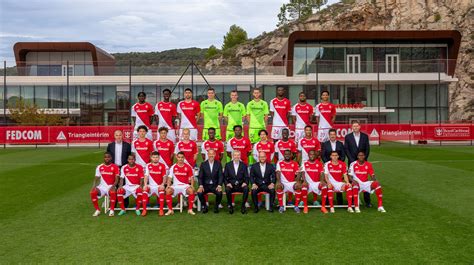 L'AS Monaco présente la photo officielle de la saison 2023-2024