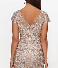 Image result for Xscape Floral Lace Sheath Dress