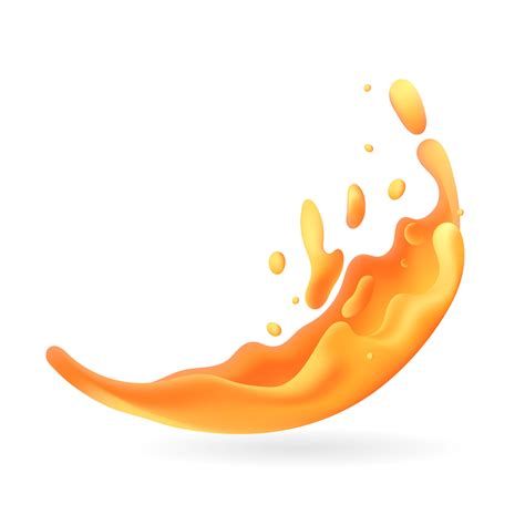 Image result for Orange Splash Vector