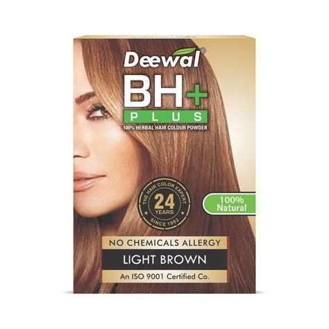 Buy Deewal BH+ hair color for man and woman Natural color with 100% ...