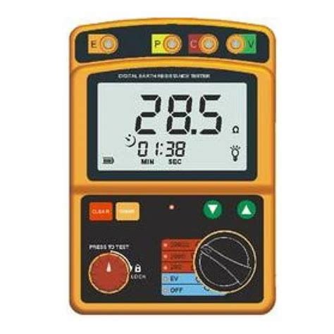 Earth Resistance Tester - Digital Earth Tester Manufacturer from Indore