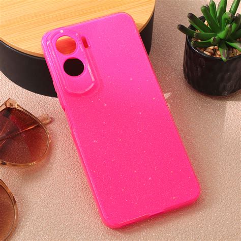 Maska(futrola) Sparkle Dust za Honor 90 Lite pink - Mob-Shop