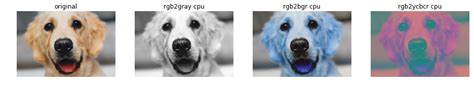 Color Space Conversion — NVIDIA DALI 0.18.0 documentation
