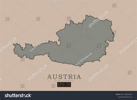 austria on the world map