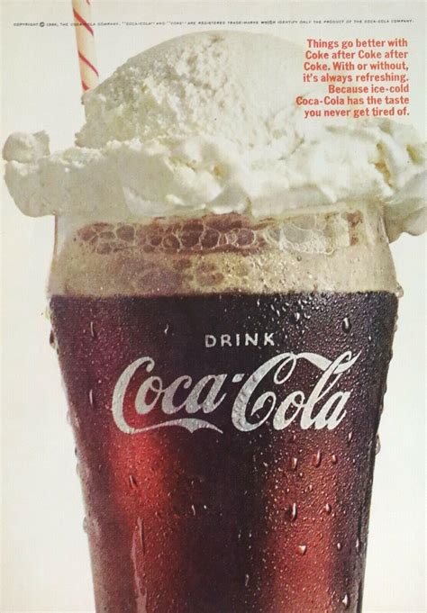 Vintage 1966 Coca-Cola Coke Float Full Page Color Ad 1221 | #3931843187