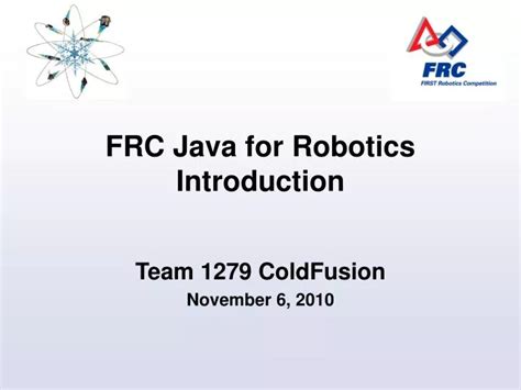 FRC Java Tutorial 的图像结果