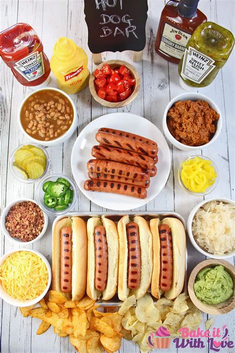 Hot Dog Buffet Bar