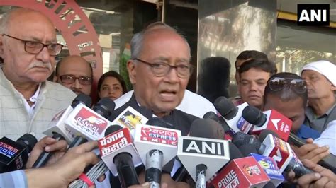 Madhya Pradesh: Hindenburg research exposed Adani, says Digvijaya