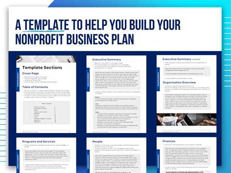 Free NonProfit Business Plan Template 的图像结果