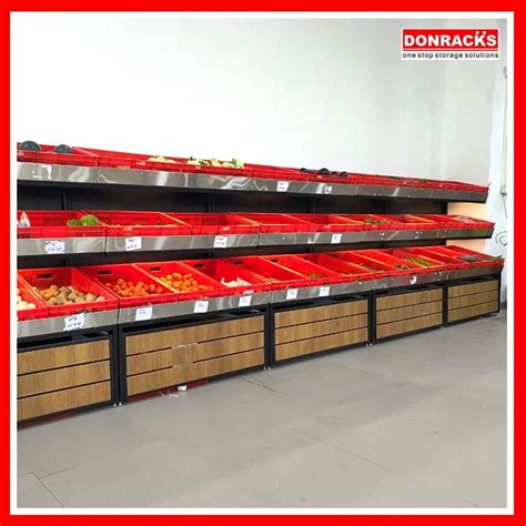 Fruit & Vegetable Racks - Fruit And Vegetable Display Rack Manufacturer ...