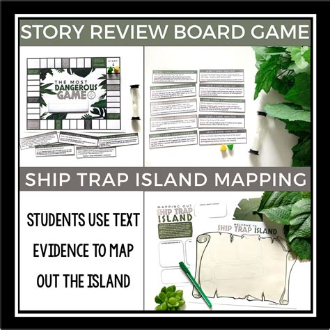 The Most Dangerous Game Map Ship Trap Island