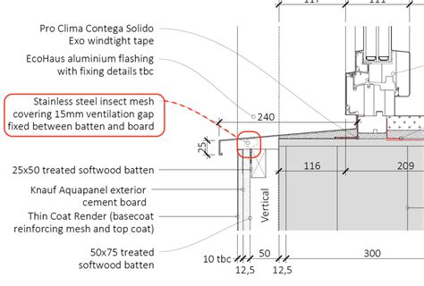 Image result for Timber Cladding Insect Mesh