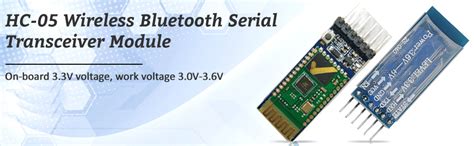 BCI Electronics | HC-05 Bluetooth Module | Version HC-05V2.3_BLE | 6 ...