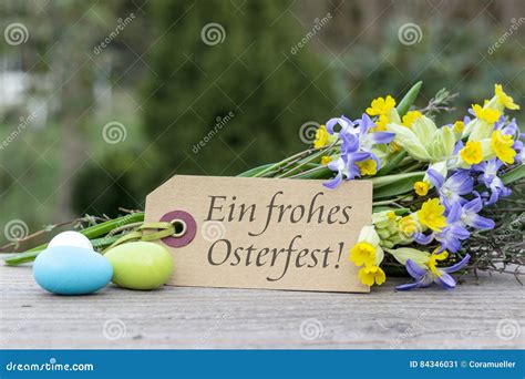 Happy Easter stock image. Image of easter, german, text - 84346031
