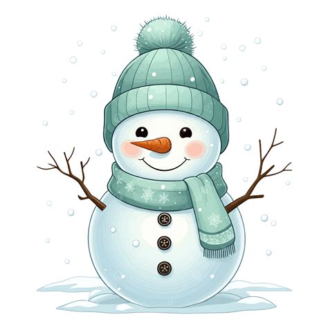Free Christmas Snowman Clipart For Holiday Fun, Christmas Snowman ...