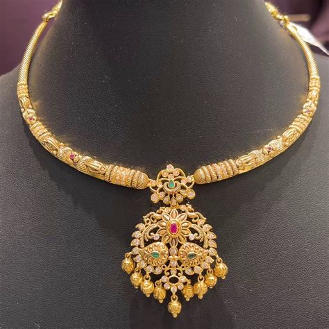 CMR 20.686gms NECKLACE 22K Yellow Gold – BangaruRani
