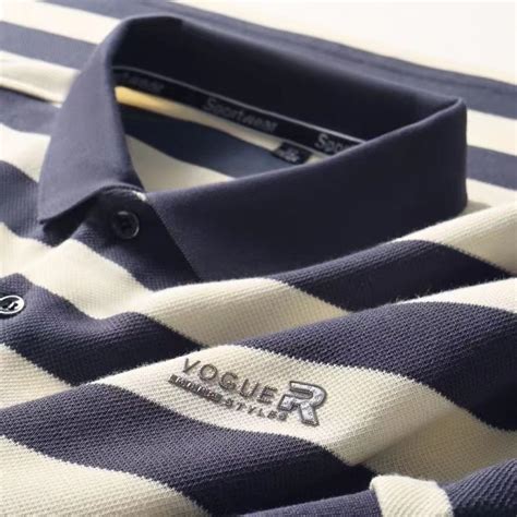 VOGUE Stride Embroidered Polo T-Shirt