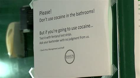 Birmingham pub posts drug awareness sign: ‘If you’re going to use ...