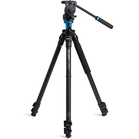 Benro A1573FDS2 Single Leg Series 1 Alum Video Kit 3 Section S2 head ...