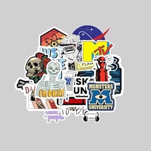 zenithink 28Pcs Aesthetic Vinyl Stickers - Waterproof and Residue-Free ...