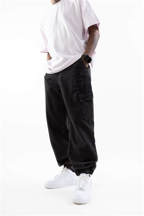 Buy Low Key Royalty Denim Cargo Joggers Pant Online – Urban Monkey®