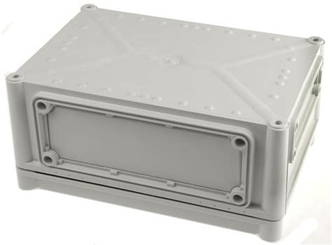 EKJB 130 G + EKJVT Fibox | Fibox EK Series Grey Polycarbonate Enclosure ...