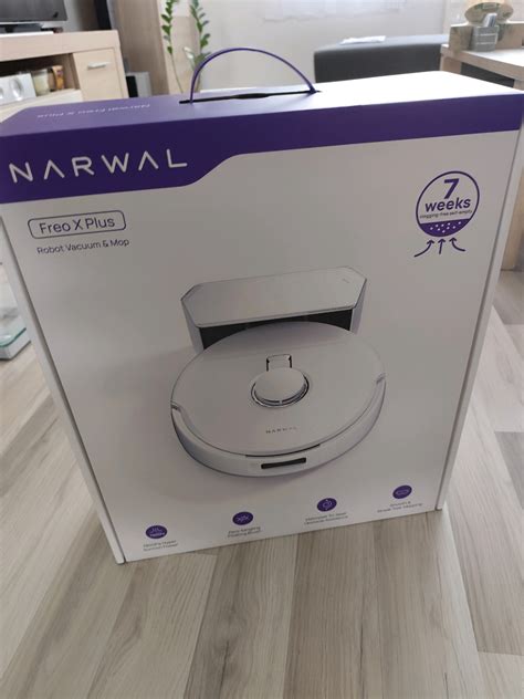 Narwal Freo X Plus Robot Vacuum Cleaner and Mop Built-in Dust Emptying ...