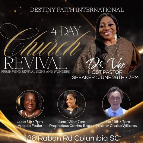 Church Revival, 438 Road, Columbia, SC, Winnsboro, 5 June 2024 ...