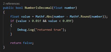 Unity Return Function 的图像结果