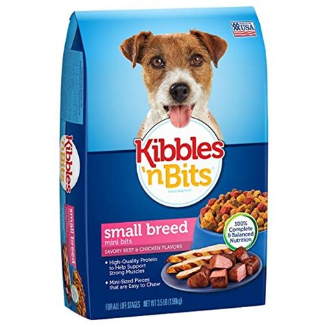 Kibbles 'N Bits Small Breed Mini Bits Savory Beef & Chicken Flavors Dog ...