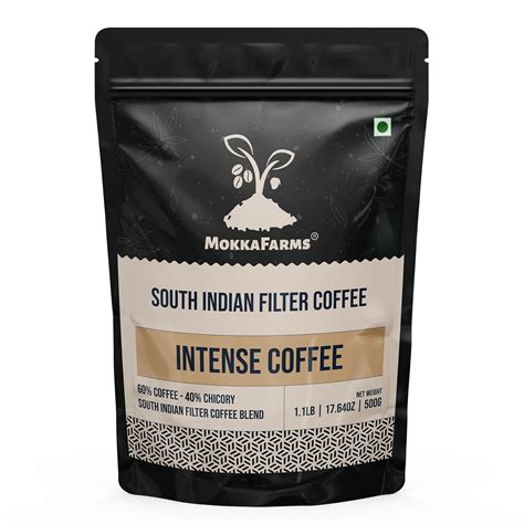MokkaFarms Traditional South Indian Filter Coffee 500g - Intense Coffee ...