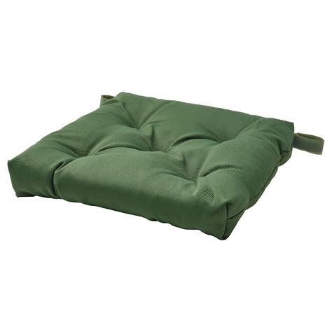 MALINDA chair cushion green 40/35x38x7 cm | IKEA Latvija