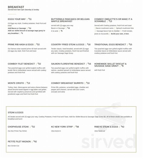 The Gambling Cowboy menus in Temecula, California, United States