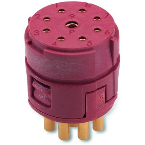 72004000 + 73002740 Lapp | Lapp Circular Connector, 9 Contacts, Panel ...